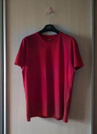 Красная базовая футболка oodji