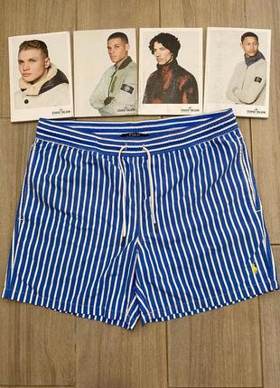 Плавки polo ralph lauren striped beach swim shorts