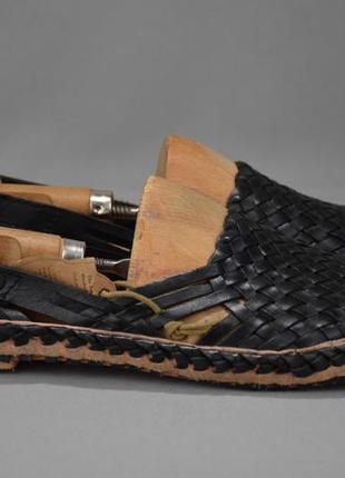Base london aztec weave сандалі босоніжки мокасини сліпони чол...
