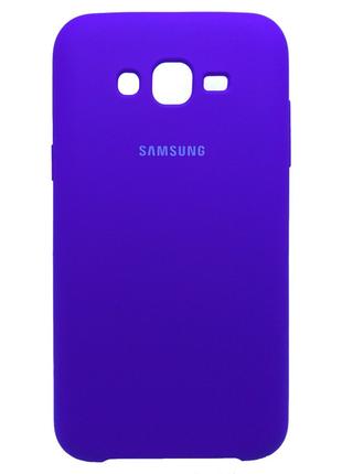 Чохол Samsung J500 sillicone cover purpel 54820