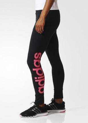 Лосины леггинсы тайтсы adidas essential linear training women ...