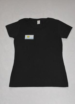 Женская футболка из хлопка размеры 48-54 happy week нижняя