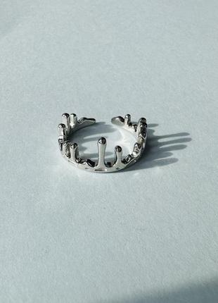 Кольцо серебро 925 проба посеребрения кольца