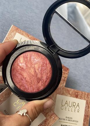 Рум'яна laura geller baked blush-n-brighten marbleized blush. ...