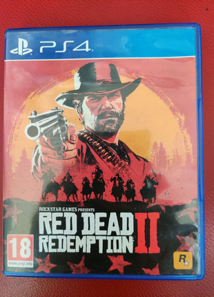 Игра на двух дисках Red Dead Redemption 2 PS4 / PS5