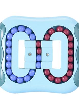 Развивающая игрушка Кубик антистресс, голубая