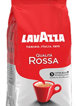 Кава в зернах Lavazza Qualita Rossa 1кг (Італія). 60% Арабіка ...