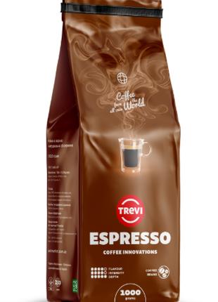 Кофе в зернах Trevi Espresso 1кг. 60% Арабика (Бразилия, Эфиоп...