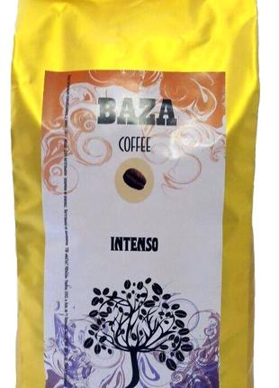 Кава в зернах 1 кг INTENSO ТМ Baza Бленд 90% робуста 10% арабі...