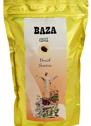 Кофе в зернах средней обжарки Бразилия Сантос (арабика) ТМ Baz...