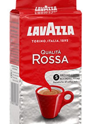 Молотый кофе Lavazza Qualita Rossa 250г. Бленд арабика Южная А...