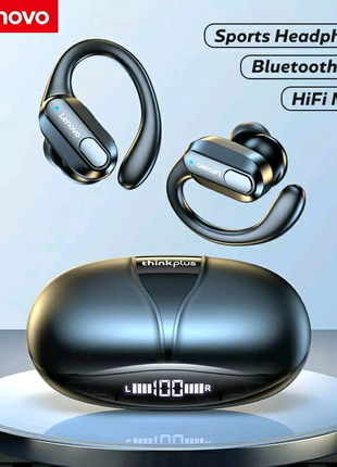 Навушники бездротові Bluetooth 5.3, Lenovo ХТ 80 Спортивні, наушн