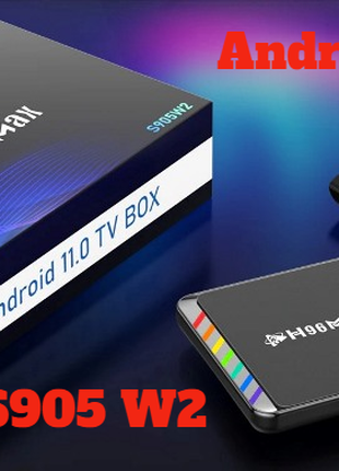 Смарт ТВ Приставка Smart-BOX H96 MAX 4/64GB/Amlogic S905 W2|