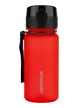 Пляшка для води 350 мл із дозатором, фляга для спорту UZSPACE,...