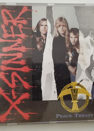 CD  X- SINNER Peace treati ОРИГИНАЛ! 1991 НОВЫЙ