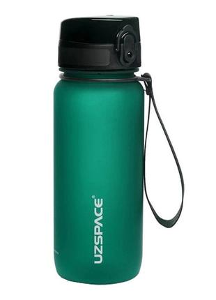 Пляшка для води 650 мл із дозатором, фляга для спорту UZSPACE,...