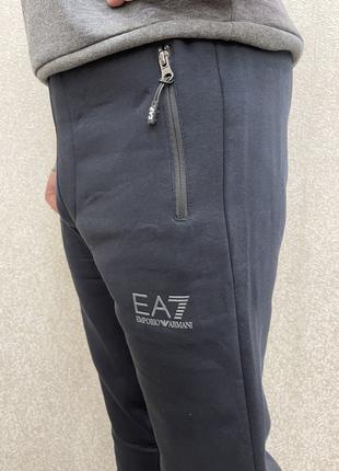 Спортивные штаны тёплые с флисом EA7 Турция 🇹🇷