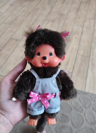 Обезьянка monchhichi pink polka dot girl doll,multicolor