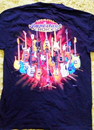 American tradition американская футболка винтаж гитара мужская...