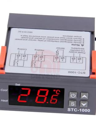 Цифровой терморегулятор STC-1000 10A 220В №385