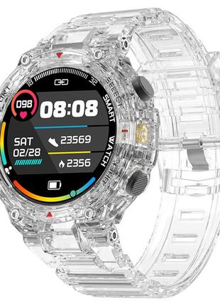 Мужские наручные умные часы Uwatch DT5 Compass White