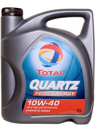 Масло моторное Quartz 7000 SL/CF 10W-40 5 л (201525) Total