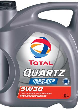 Масло моторное Quartz Ineo ECS 5W-30 5 л (151261) Total