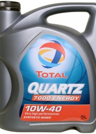 Масло моторное Quartz 7000 Energy SL/CF 10W-40 5 л (201537) Total