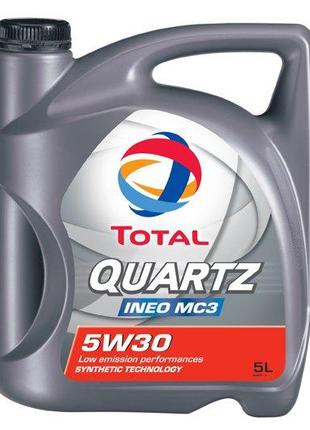 Масло моторное Quartz Ineo MC3 C3 SN/CF 5W-30 5 л (157103) Total