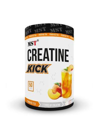 Креатин MST Creatine Kick, 500 грамм Персиковый чай