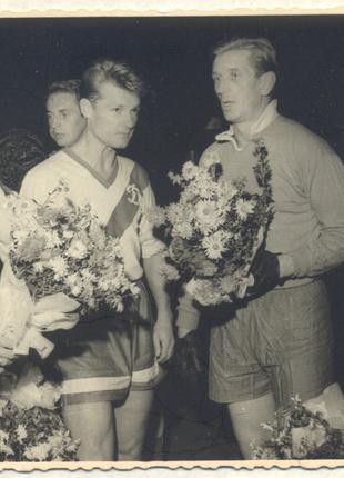 Комплект 3 фотографий "Динамо" Киев, чемпион СССР, 1961