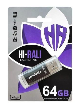 USB-накопичувач Hi-Rali Rocket 64 gb USB Flash Drive 3.0 64 Гб...