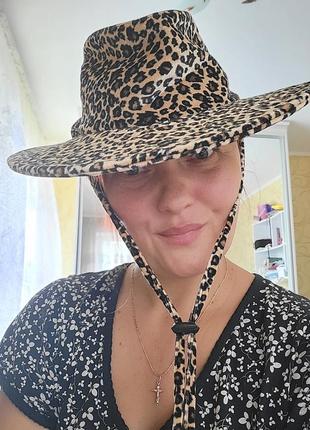 Georgia rianne шляпа леопардовая