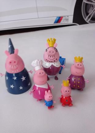 Peppa pig. королевская семья свинки пеппы.