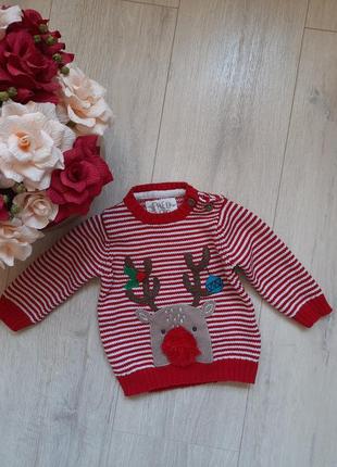 F&amp;f новогодний свитер мирер для младенцев одежда детская