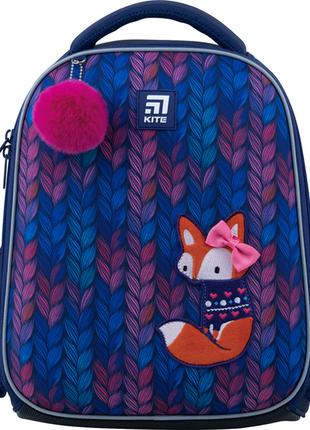 Рюкзак школьный каркасный Kite Education Fox K22-555S-1 + Гара...