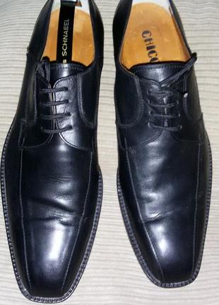 Кожаные туфли chico (португалия) размер 46_47 (31,5 см)