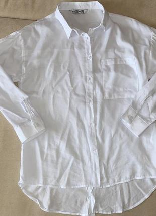 Белая рубашка женская, размера s