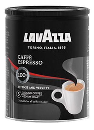 Молотый кофе LAVAZZA Espresso 250г. 100% арабика Центральная А...