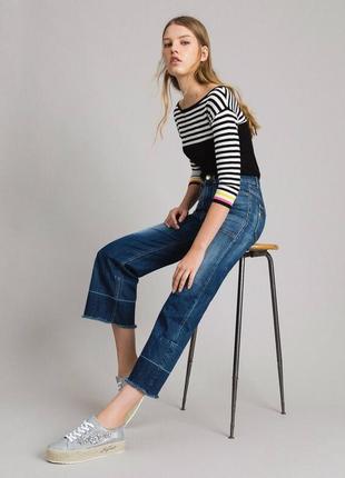 Укороченые брендовые джинсы twin- set
