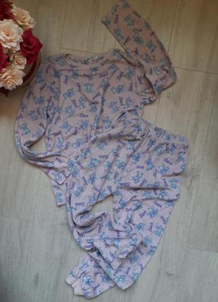 Пижама primark 12,13 лет девочка домашняя одежда велюровая