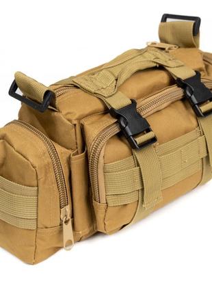 Сумка - подсумок тактическая поясная Tactical военная, сумка н...