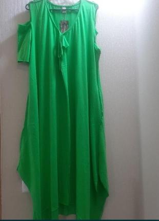 Платье салатового цвета