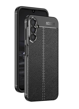 Защитный силиконовый чехол бампер Samsung Galaxy A24 черный