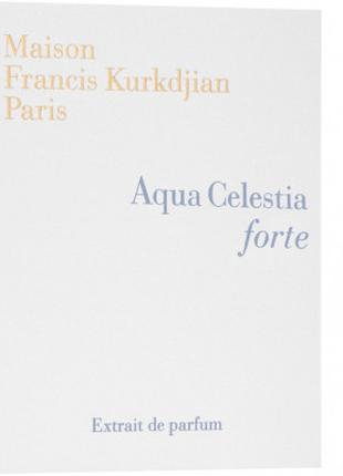Парфумована вода Maison Francis Kurkdjian Aqua Celestia Forte ...