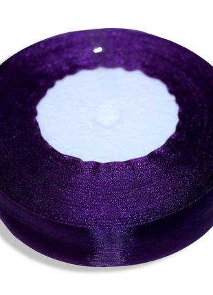 Лента органза 2.5см/45м:Фиолетовый