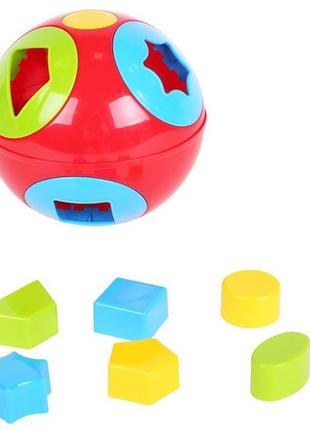 Развивающая игрушка для малышей сортер шар умный малыш
