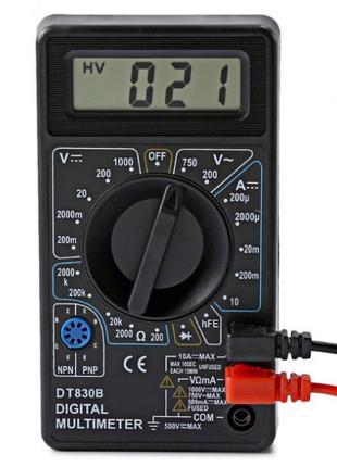 Мультиметр цифровой Homy DT-830B тестер вольтметр