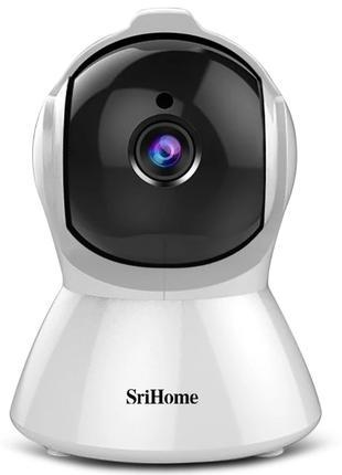 IP-камера автоматического слежения SriHome SH025 1080P AI Белы...