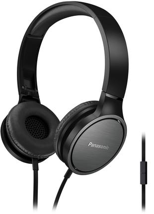 Проводные накладные наушники Panasonic RP-HF500MGCK Черный